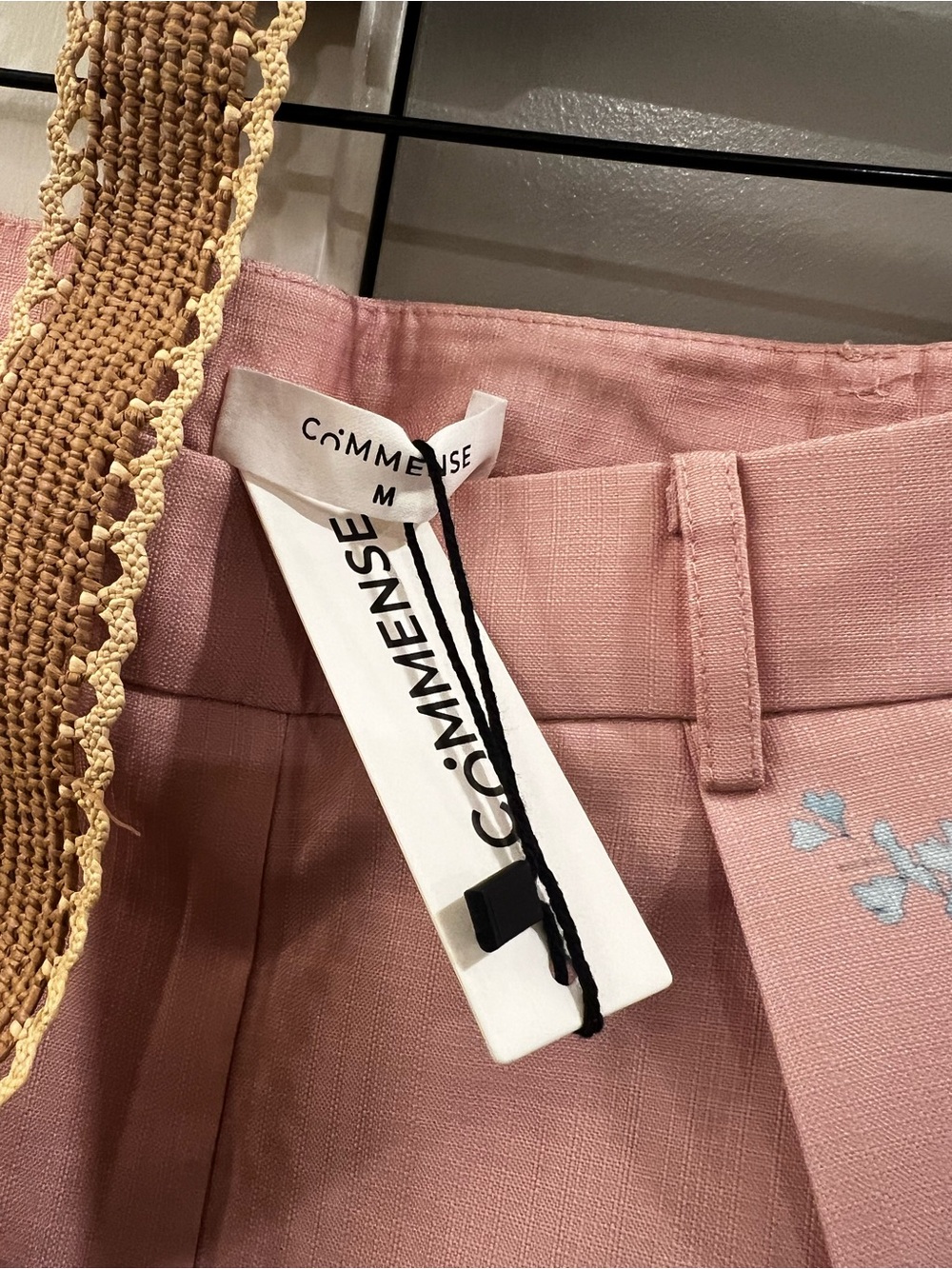 NWT Commense Floral shorts with belt - Picture 5 of 5